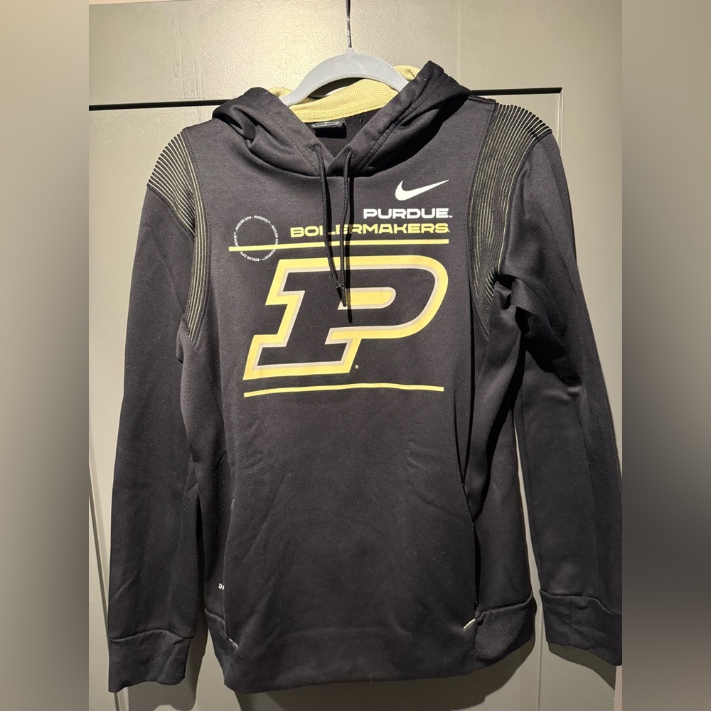 Nike Black and Gold Purdue Boilermakers Sweater